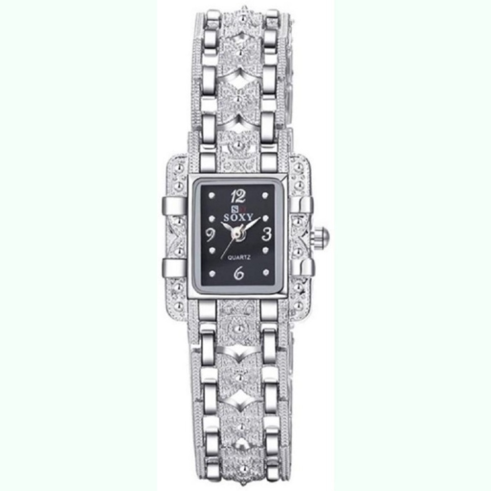 Soxy Casual Watch For Women Analog Metal Watch